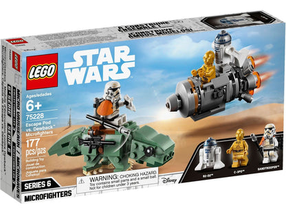 LEGO® Star Wars™ 75228 Escape Pod vs. Dewback Microfighters