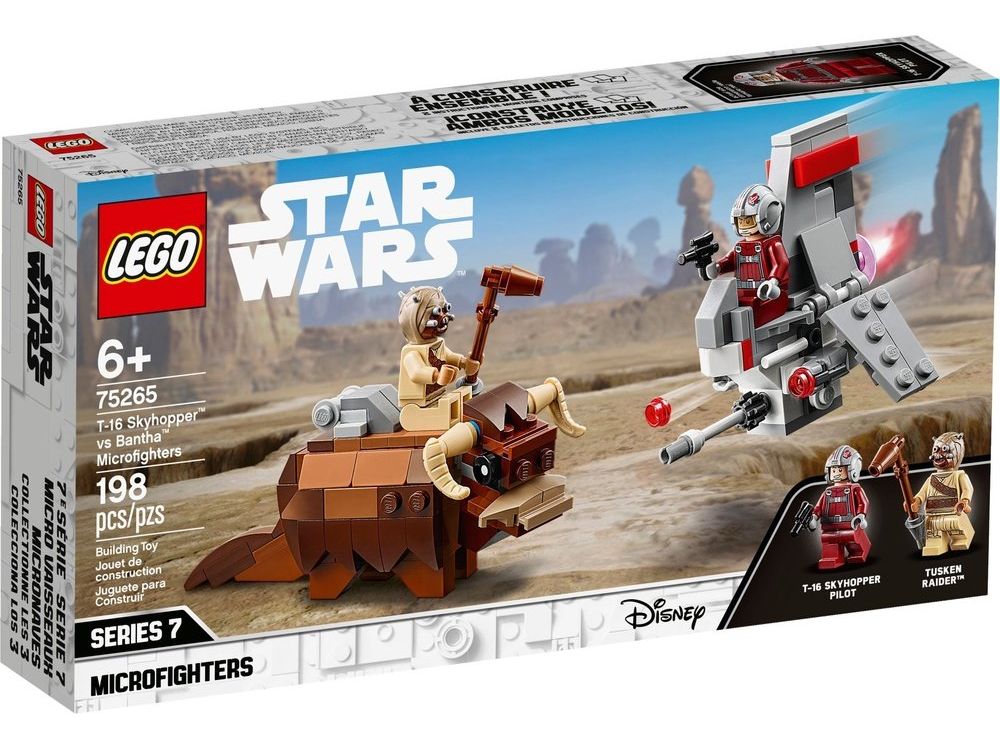 LEGO® Star Wars™ 75265 T-16 Skyhopper vs Bantha Microfighters
