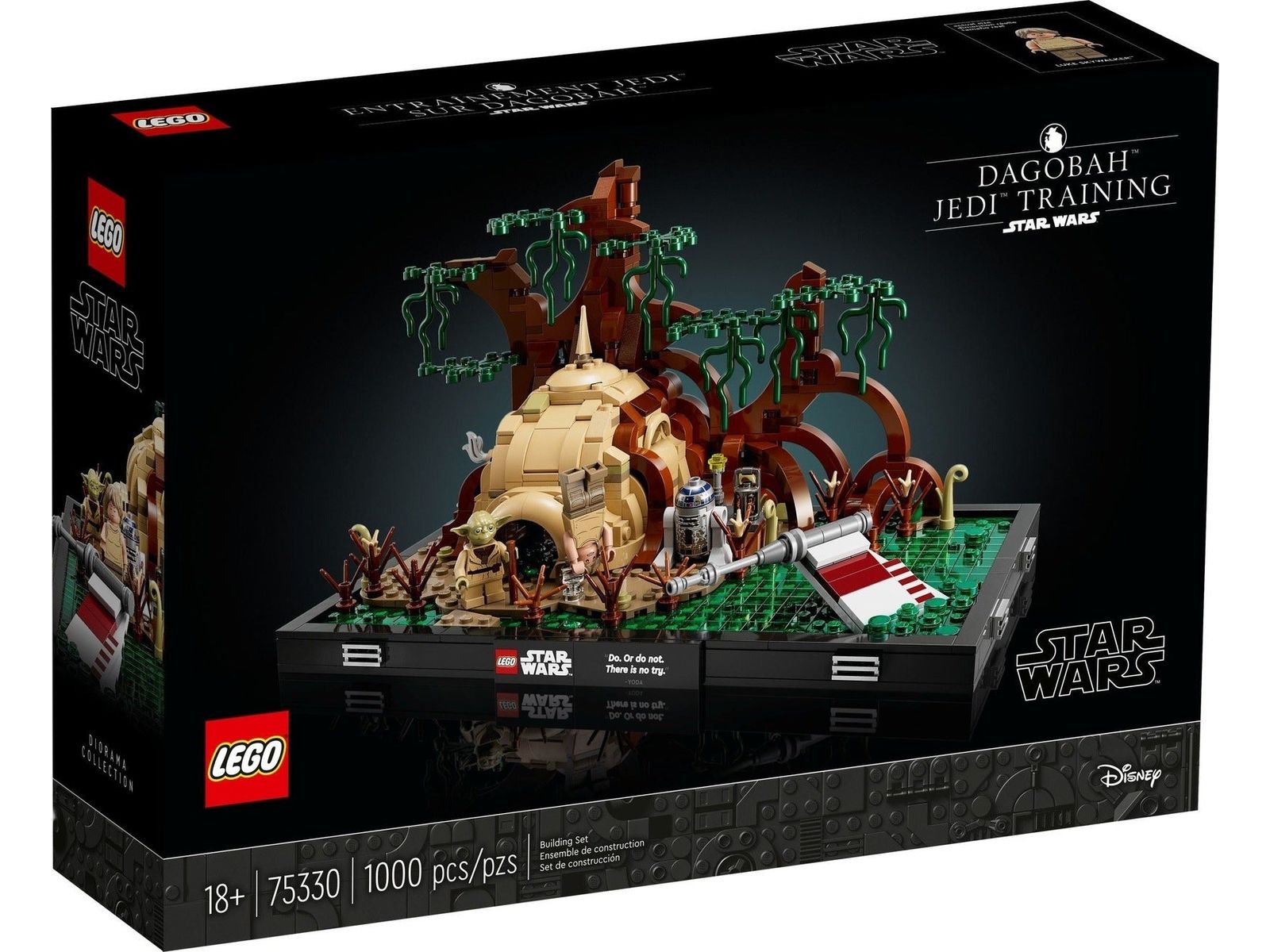 LEGO® Star Wars™ 75330 Dagobah™ Jedi Training Diorama - Box