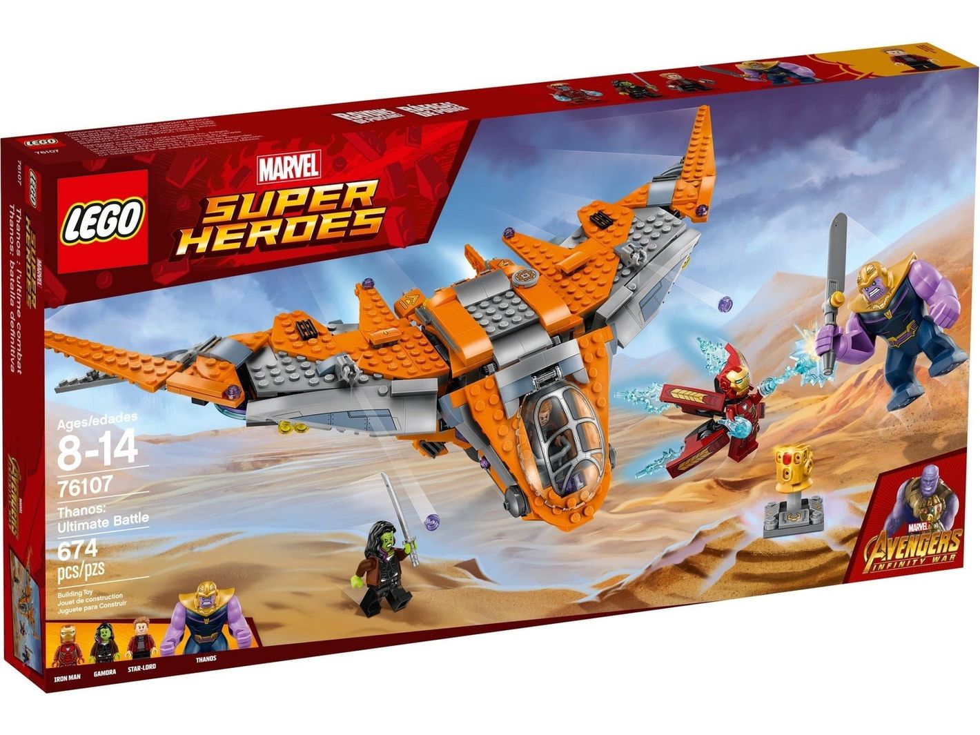 LEGO® Marvel 76107 Thanos – Ultimativer Kampf - Box