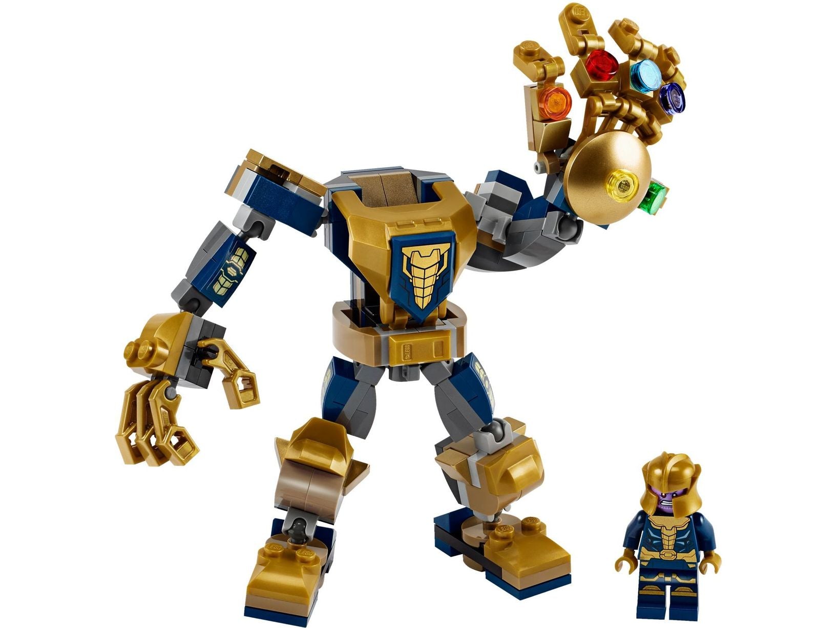 lego thanos figur mit handschuh LEGO® Marvel 76141 Thanos Mech